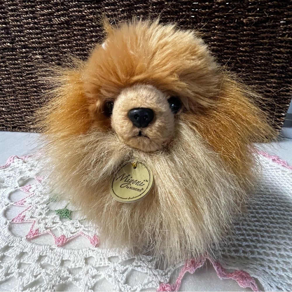 Miyoni by Aurora 9" Pomeranian Plush Puppy Stuffed Animal Dog - Picture 2 of 11